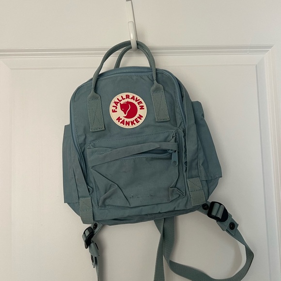 Fjällräven Kånken Mini Backpack in Blue - Picture 1 of 3